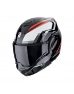 Casca flip-back Scorpion EXO-TECH EVO Furio - Negru/Rosu | 118-210-24
