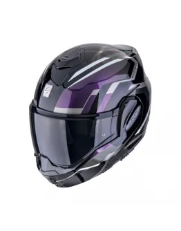 Casca flip-back Scorpion EXO-TECH EVO Furio - Negru/Cameleon