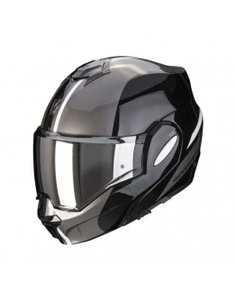 Casca modulara flip-back SCORPION EXO-TECH EVO FORZA  - Negru,Argintiu