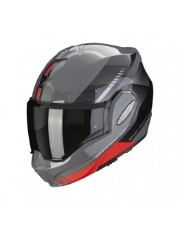 Casca modulara flip-back SCORPION EXO-TECH EVO GENRE - Gri,Negru,Rosu