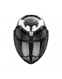 Casca modulara flip-back EXO-TECH EVO ANIMO - Negru,Alb