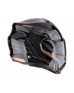 Casca flip-back Scorpion EXO-Tech EVO Traveller - Negru/Bronz | 118-478-354