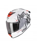 Cască integrală copii Scorpion EXO-JNR Air Boun - Alb/Negru | 120-436-55