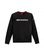 Bluză Alpinestars Linear Crew Fleece - Negru/Alb | 1212-51324/1020