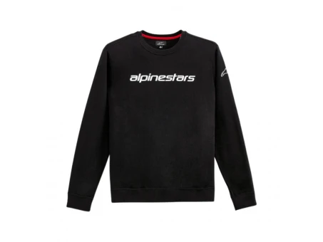 Bluză Alpinestars Linear Crew Fleece - Negru/Alb | 1212-51324/1020