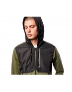 Hanorac ALPINESTARS ALIGNED - Verde/Negru | 1213-51000/6910