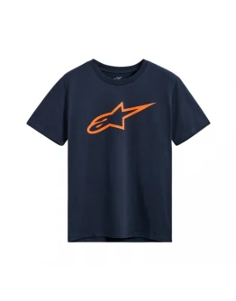 Tricou Alpinestars Ageless 2.0 CSF - Navy/Portocaliu