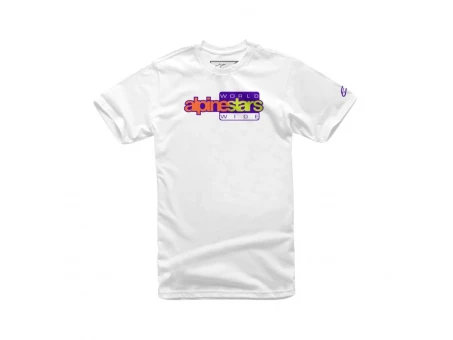 Tricou Alpinestars World Wide Again - Alb | 1232-72236/20