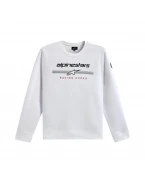 Bluză ALPINESTARS BETTERN CREW Fleece - Alb | 1235-54660/20