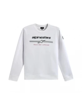 Bluză ALPINESTARS BETTERN CREW Fleece - Alb