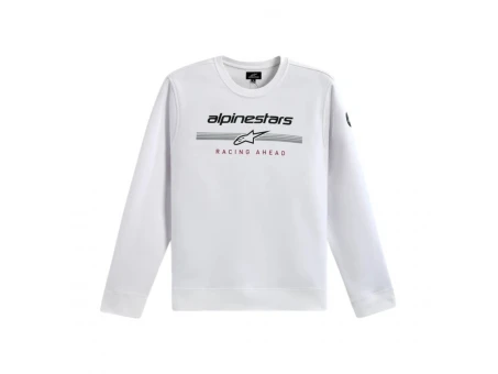 Bluză ALPINESTARS BETTERN CREW Fleece - Alb | 1235-54660/20