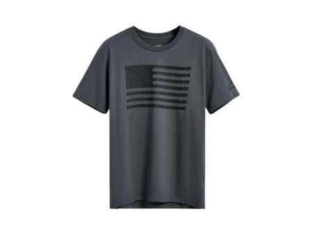 Tricou Alpinestars Waving SS CSF - Gri carbune | 1235-72360/18