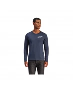 Tricou Alpinestars Trackside LS CSF - Navy | 1235-74100/70
