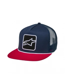 Șapcă Alpinestars Control Trucker Hat - Navy/Rosu