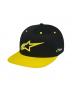 Șapcă ALPINESTARS THICKNESS SNAPBACK - Negru/Galben fluo | 1235-81950/1055/TU