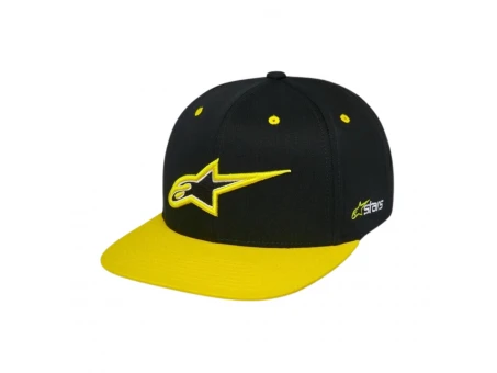 Șapcă ALPINESTARS THICKNESS SNAPBACK - Negru/Galben fluo | 1235-81950/1055/TU