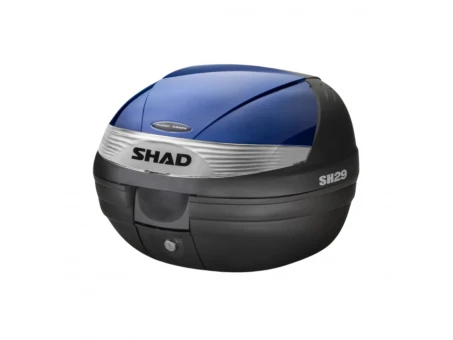 Top case cu capac colorat SHAD SH29 - Albastru | 130.D0B29100+D1B29E01
