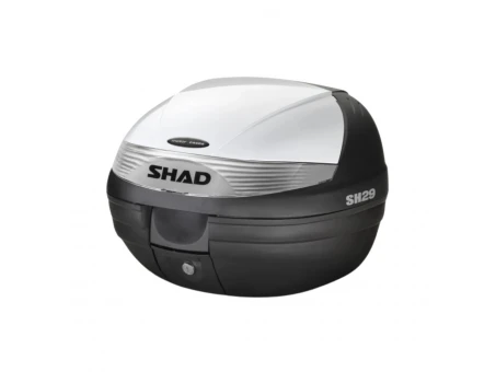 Top case cu capac colorat SHAD SH29 - Alb | 130.D0B29100+D1B29E08