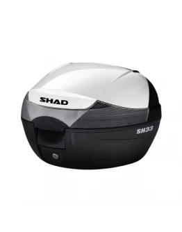 Top case cu capac colorat SHAD SH33 - Alb
