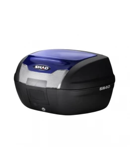 Top case cu capac colorat SHAD SH40 - Albastru