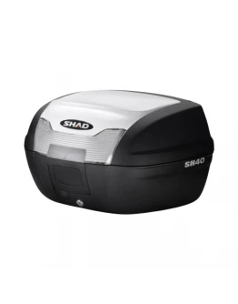Top case cu capac colorat SHAD SH40 - Alb