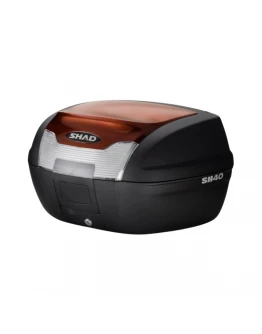 Top case cu capac colorat SHAD SH40 - Rosu