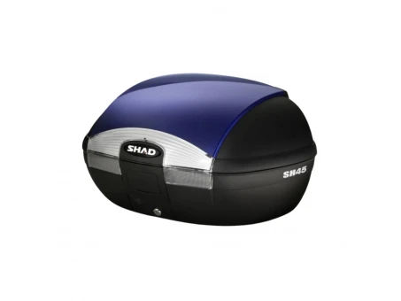 Top case cu capac colorat SHAD SH45 - Albastru | 130.D0B45100+D1B45E01