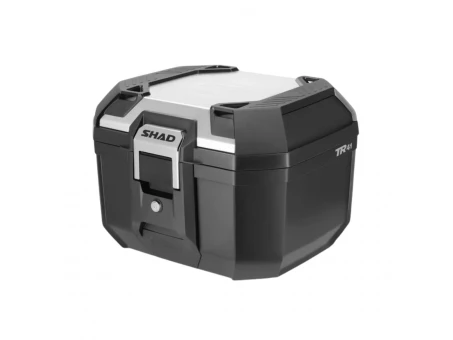 Top Case Moto SHAD Terra TR41 - Negru/Aluminiu | 130.D0TR41200