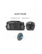Geantă impermeabilă moto Shad 80L cu bretele tip rucsac - IPX5 | 130.X0SW80