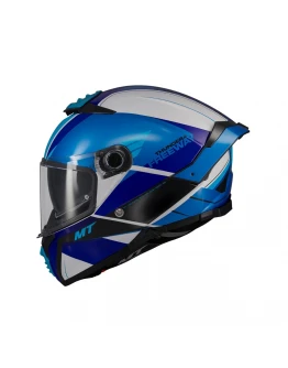 Cască integrală MT Thunder 4 SV Freeway A17 - Albastru 