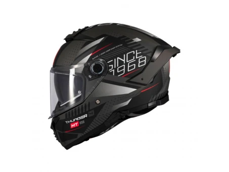 Casca Integrala MT Thunder 4 SV Luminence D1 – Negru/Gri Mat | 1308C38312