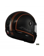 Casca integrala MT Jarama SV Wild B1 Retro Cafe Racer - Negru mat | 1320C43114