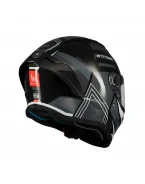 Casca integrala MT Stinger 2 Tron B12 - Negru/Gri | 13343801121