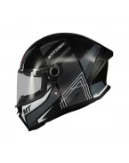 Casca integrala MT Stinger 2 Tron B12 - Negru/Gri | 13343801121