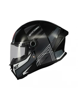 Casca integrala MT Stinger 2 Tron B12 - Negru/Gri