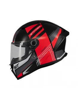 Casca integrala MT Stinger 2 Tron B15 -  Negru/Rosu