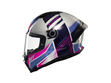 Cască integrală MT Stinger 2 Tron C8 vizieră MT-V-28B - Roz | 1334380281