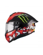 Cască integrală MT Targo S Piqueras B5 - Rosu | 1343D35B510