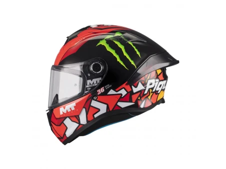 Cască integrală MT Targo S Piqueras B5 - Rosu | 1343D35B510