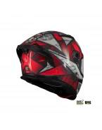 Casca integrala MT Braker SV Fury C5 rosu lucios (ochelari soare integrati) | 1346C39251