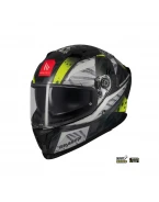 Casca integrala MT Braker SV Fury C6 gri/galben lucios (ochelari soare integrati) | 1346C39261