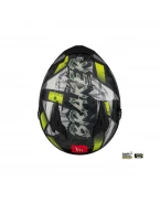 Casca integrala MT Braker SV Fury C6 gri/galben lucios (ochelari soare integrati) | 1346C39261