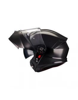 Cască modulară MT Genesis SV Pure A1 Pinlock Ready, ECE 22.06 - Negru