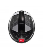 Cască modulară MT Genesis SV Atempo B2, Pinlock Ready vizieră: MT-V-25 - Negru/Gri | 1347C24121