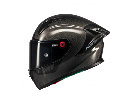 Cască integrală MT KRE+ S Pure Carbon - Negru | 135100PA110