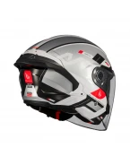 Casca open face MT Cosmo SV Silence A2 gri lucios (ochelari soare integrati) | 1361C42021