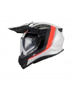Casca touring/adventure MT Track SV Nomad A15, viziera:HS 12 - Negru/Alb/Rosu | 1367D22A1510