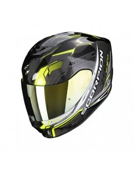 Casca integrala SCORPION EXO-391 HAUT - Negru,Galben fluo