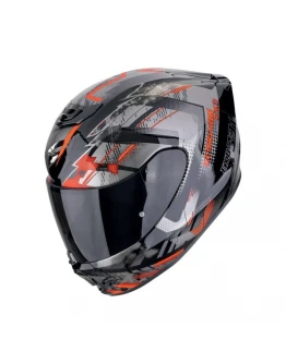 Casca integrala SCORPION EXO-391 CLUTTER - Negru/Rosu