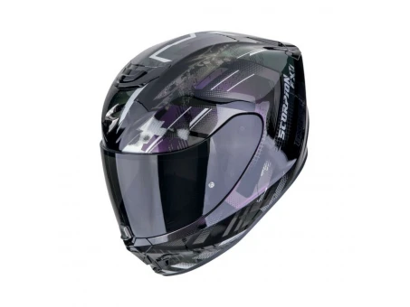 Casca integrala SCORPION EXO-391 CLUTTER - Negru/Cameleon | 139-480-38
